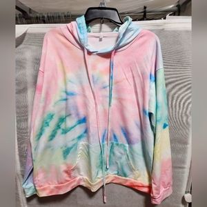Pastel Tye Die Hoodie